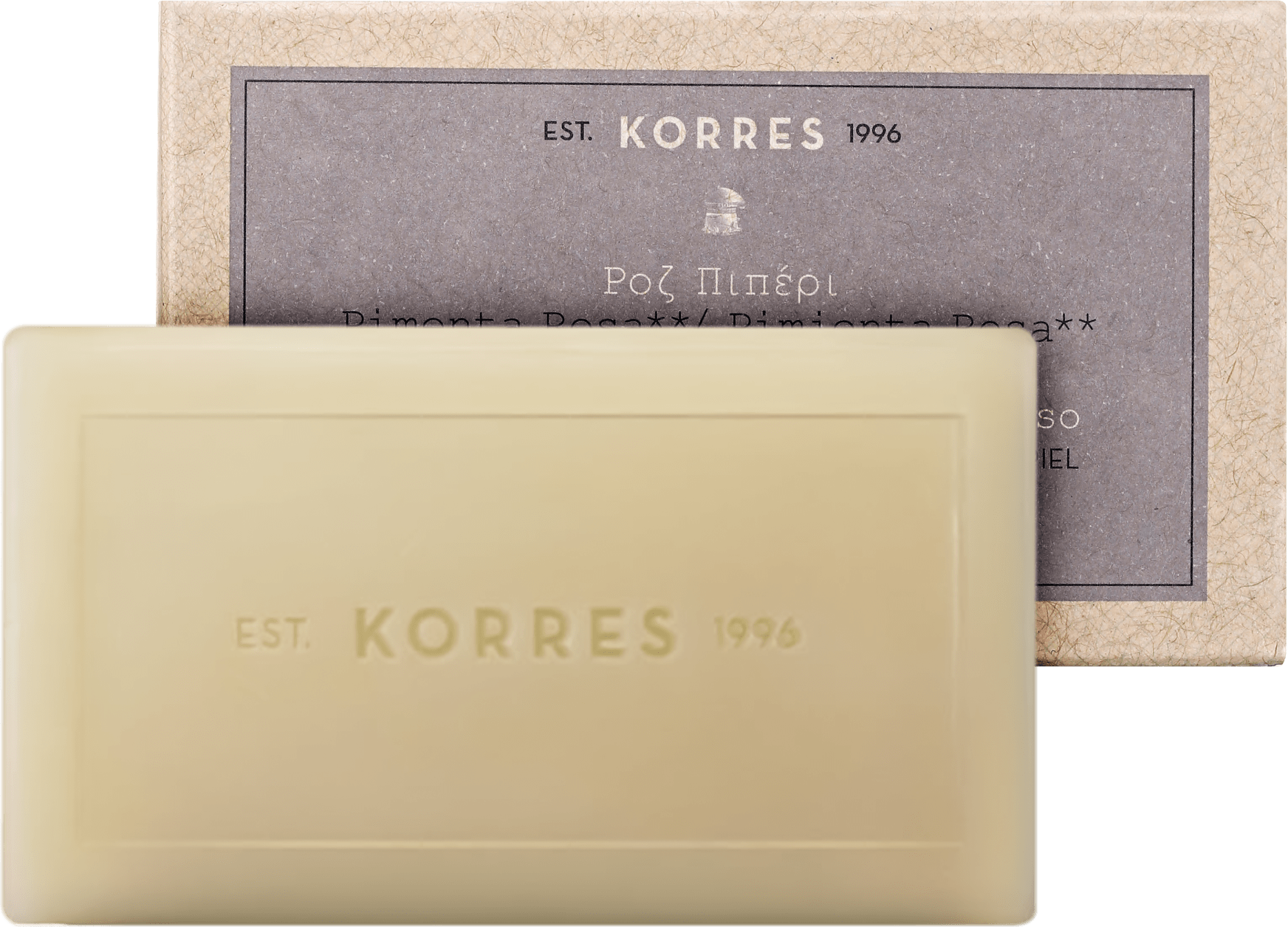 Korres Pimenta Rosa - Sabonete em Barra 100g