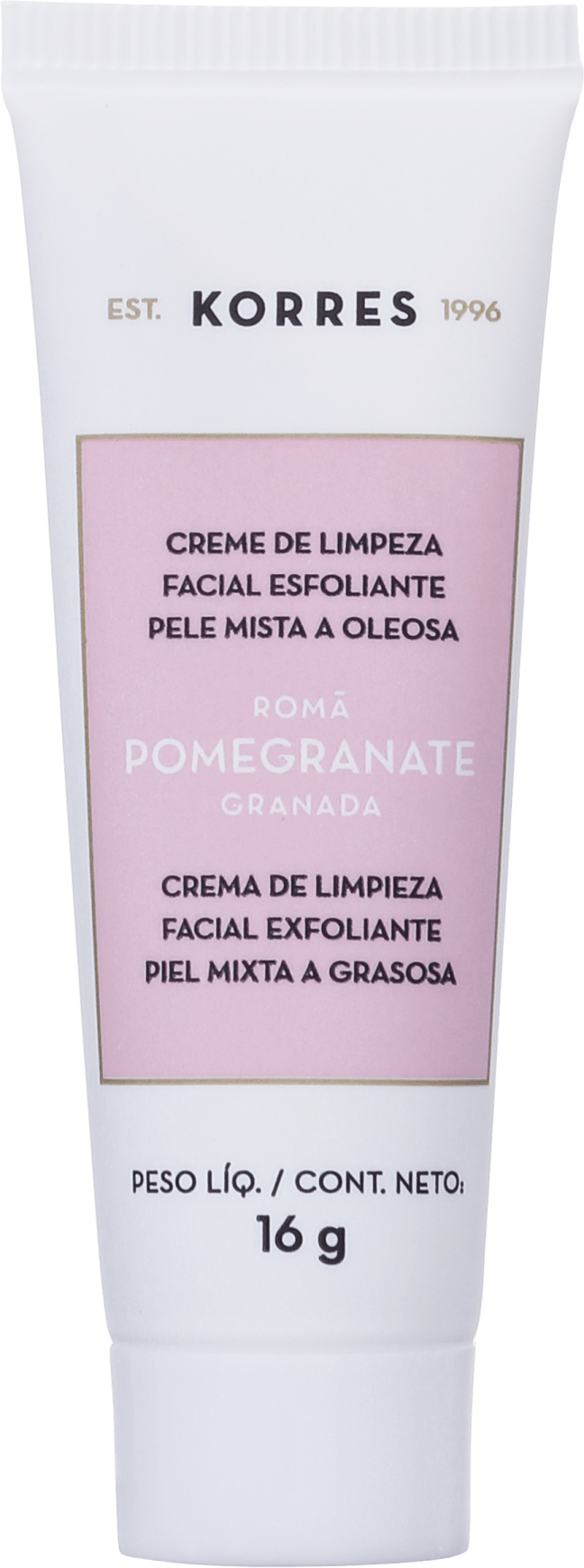 Korres Pomegranate - Creme de Limpeza Esfoliante 16g