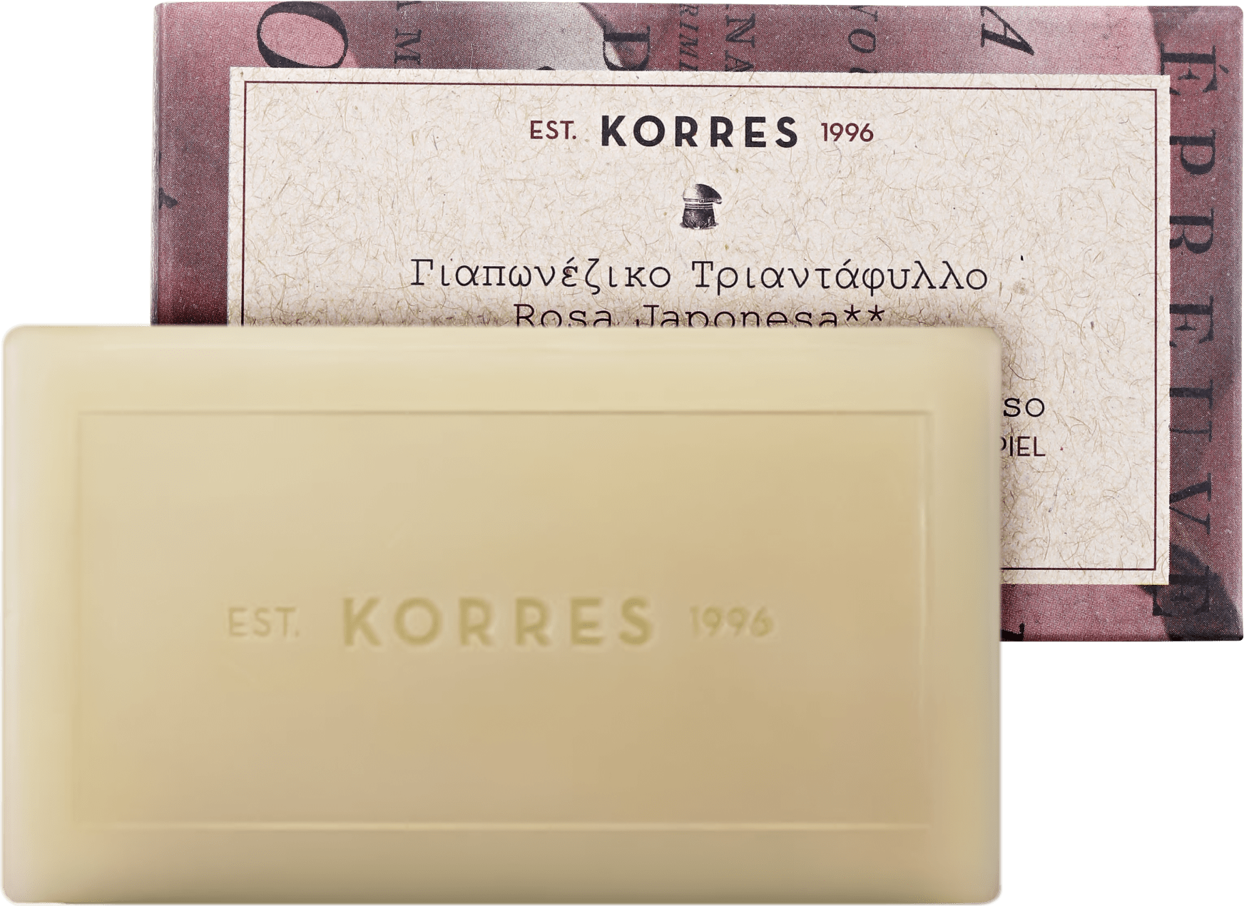 Korres Rosa Japonesa - Sabonete em Barra 100g
