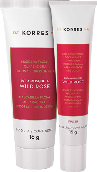Kit Korres Wild Rose Duo (2 produtos)