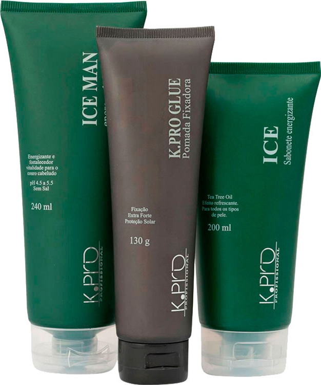 K.Pro Kit Masculino Glue (3 Produtos)