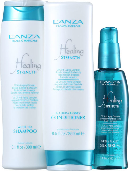 L'Anza Healing Strength Anti-Aging Kit (3 Produtos)