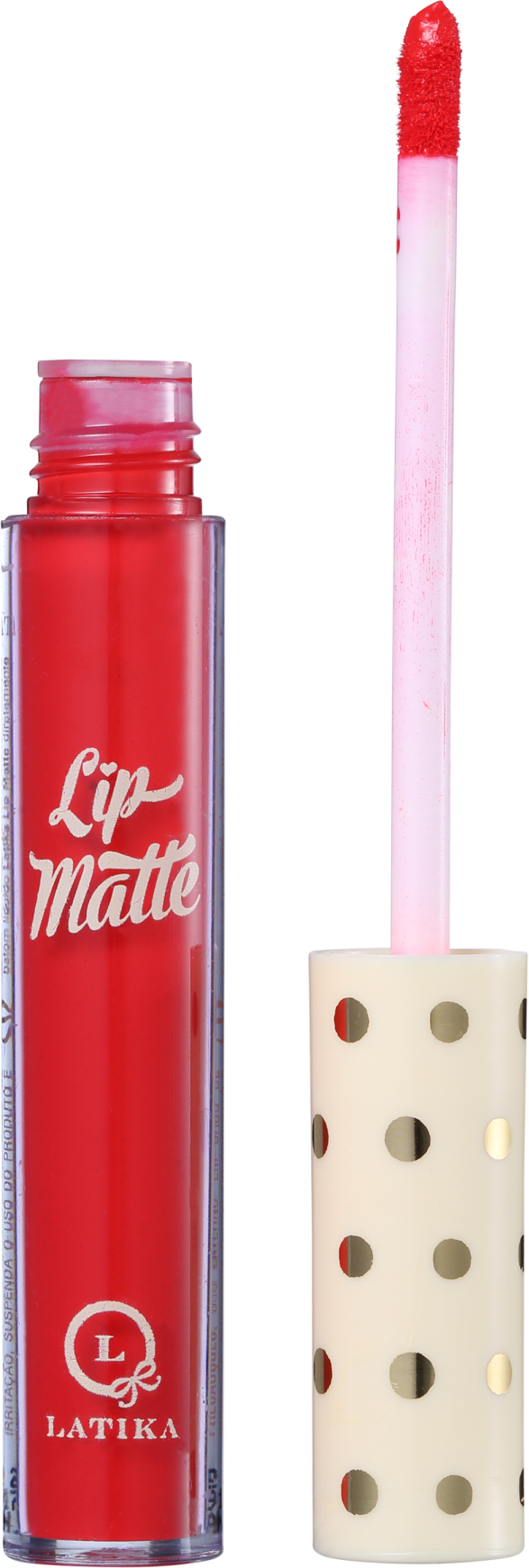 Latika Lip Vermelho Nº24 - Batom Líquido Matte 4ml