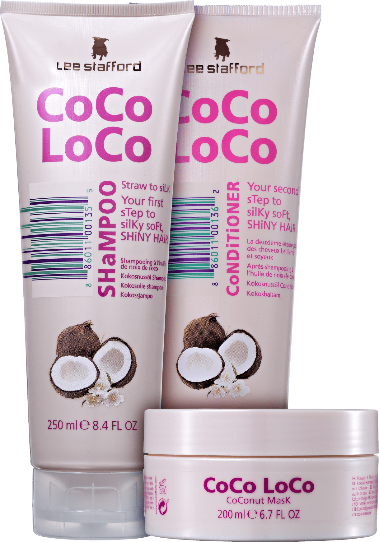 Lee Stafford Coco Loco Triplo Kit (3 Produtos)
