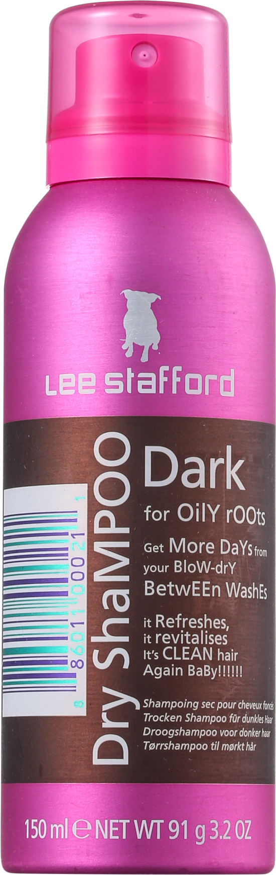 Lee Stafford Dry Dark Brown - Shampoo a Seco 150ml