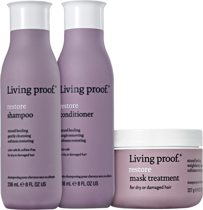 Living Proof Restore Mask Kit (3 Produtos)