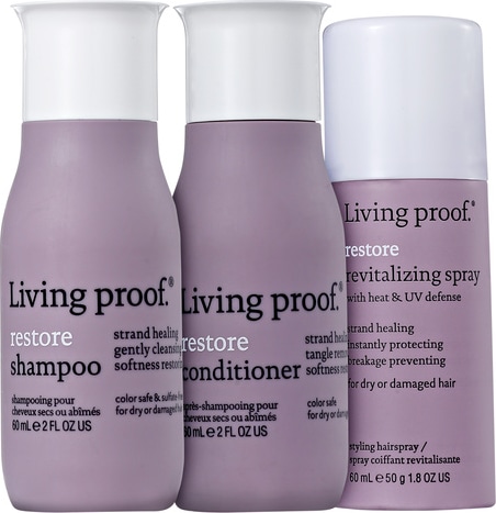 Living Proof Restore Revitalizing Travel Kit (3 Produtos)