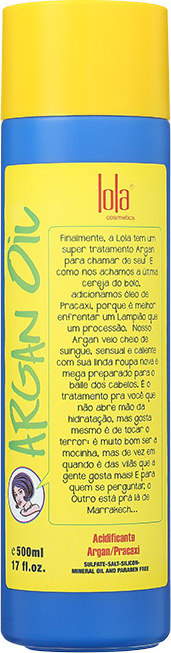 Lola Cosmetics Argan Oil - Acidificante 500ml
