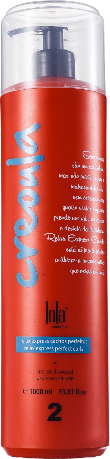 Lola Cosmetics Creoula Relax Express Cachos Perfeitos - Redutor de Volume 1000ml