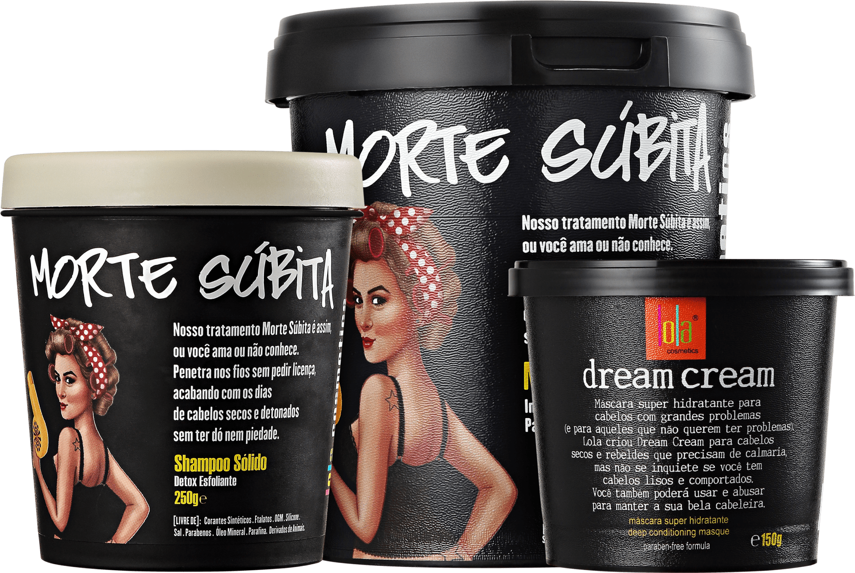 Lola Cosmetics Morte Súbita Triplo Kit (3 Produtos)