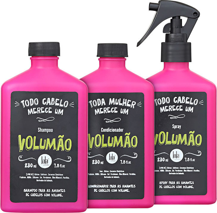 Lola Cosmetics Volumão Trio Kit (3 Produtos)