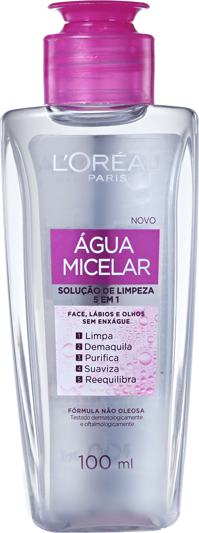 L'Oréal Paris Água Micelar 5 em 1 - Demaquilante 100ml