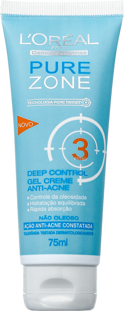 L'Oréal Paris Dermo-Expertise Pure Zone Deep Control - Hidratante Antiacne 75ml
