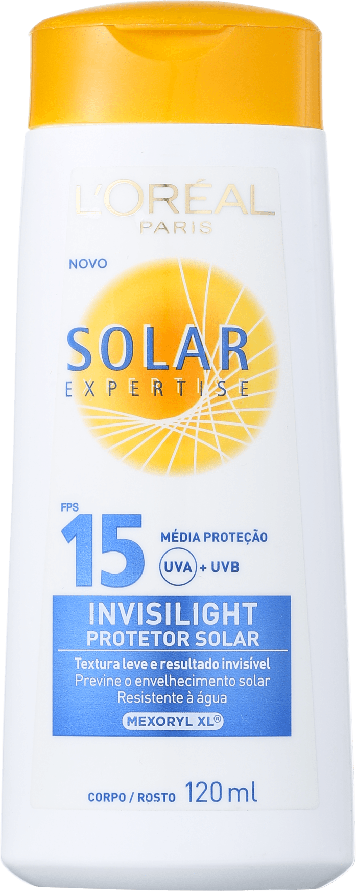 L'Oréal Paris Solar Expertise Invisilight FPS 15 - Protetor Solar 120ml