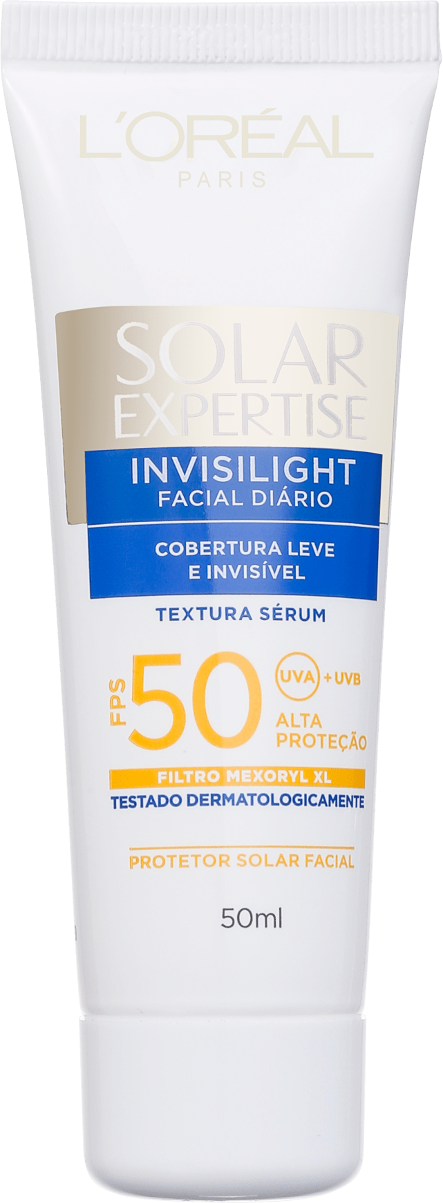 L'Oréal Paris Solar Expertise Invisilight FPS 50 - Protetor Solar Facial 50g