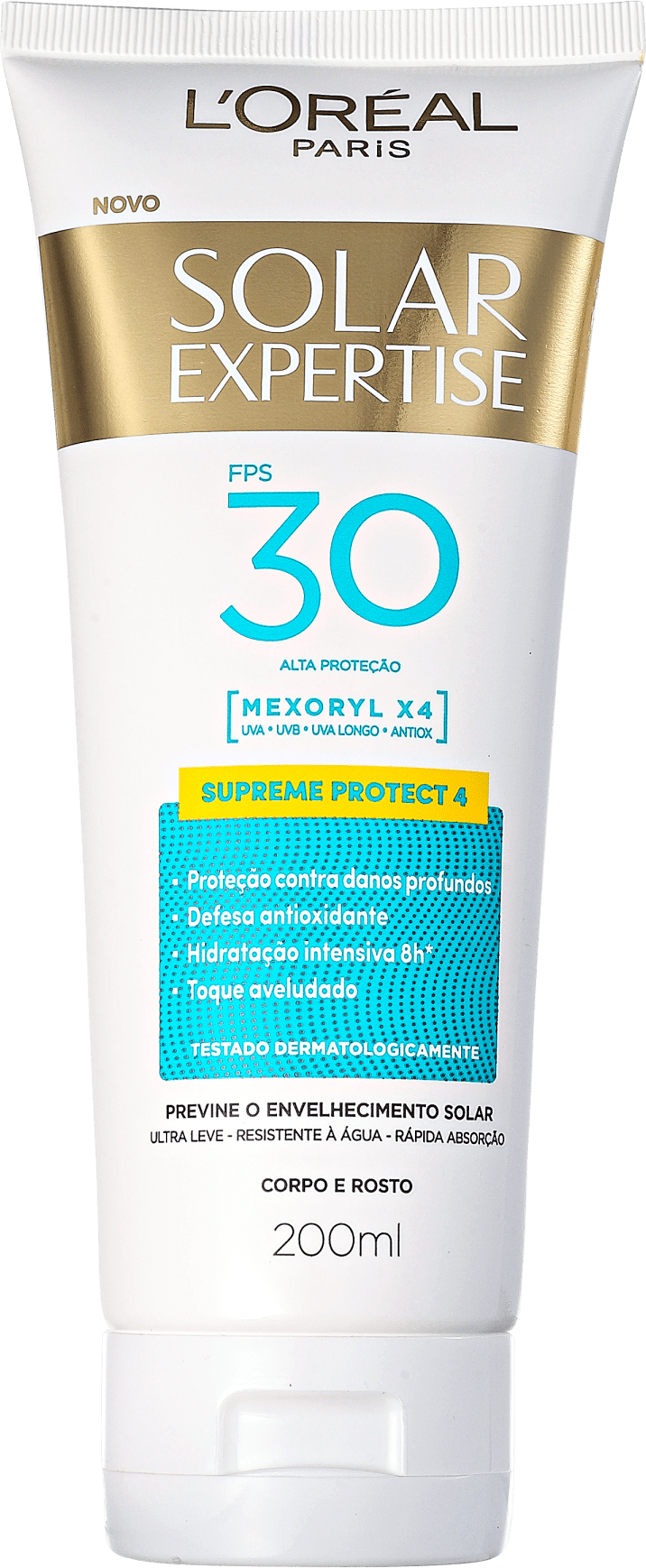 L'Oréal Paris Solar Expertise Supreme Protect 4 FPS 30 - Protetor Solar Facial 200ml