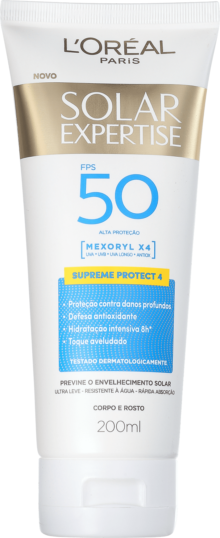 L'Oréal Paris Solar Expertise Supreme Protect 4 FPS 50 - Protetor Solar Facial 200ml