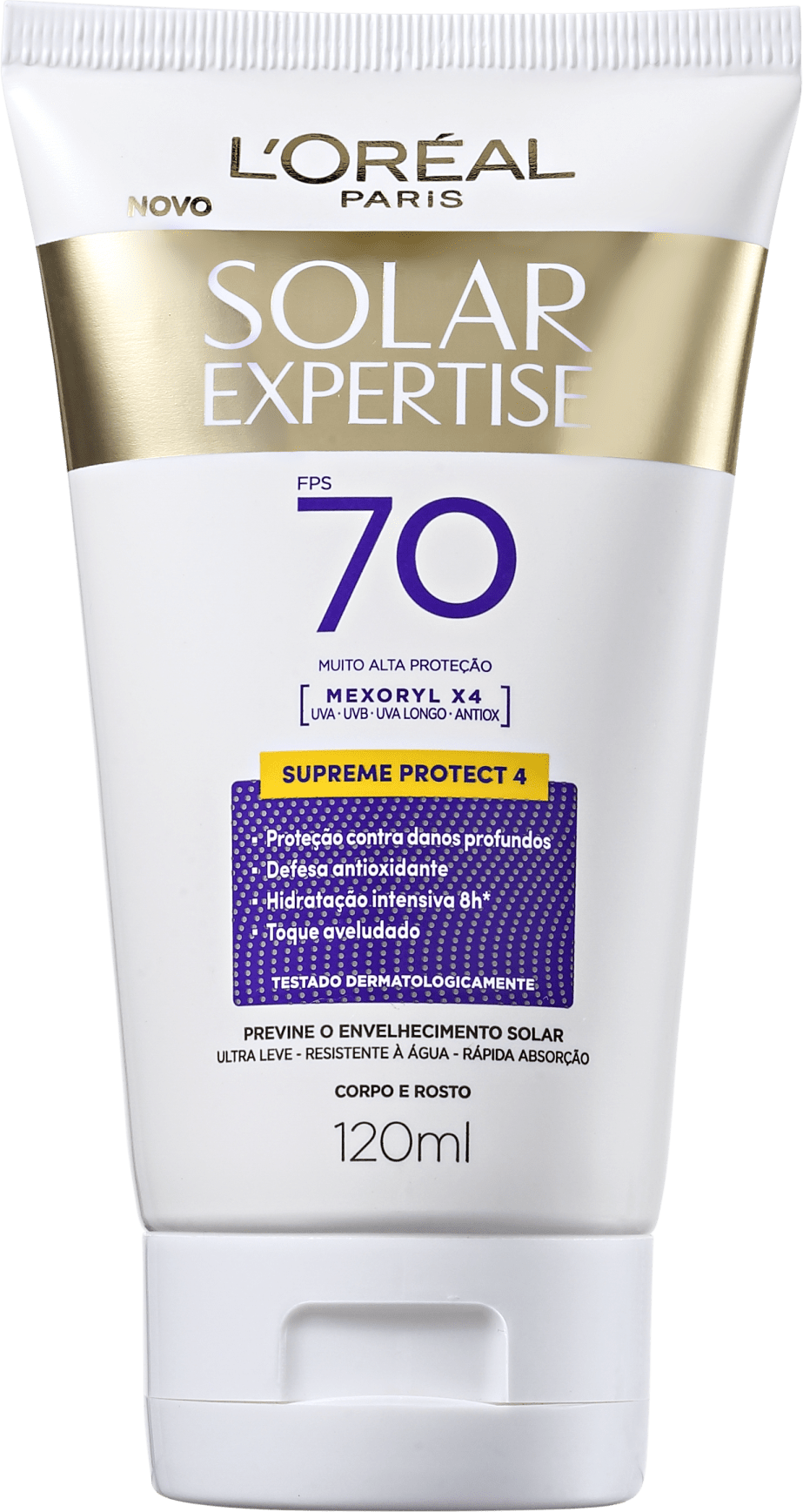 L'Oréal Paris Solar Expertise Supreme Protect 4 FPS 70 - Protetor Solar Facial 120ml