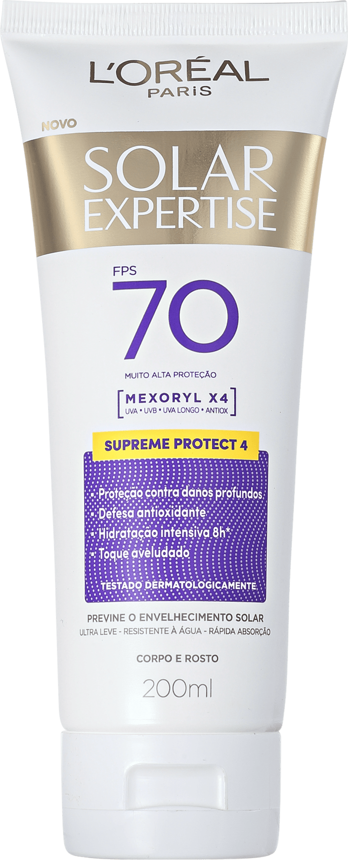 L'Oréal Paris Solar Expertise Supreme Protect 4 FPS 70 - Protetor Solar Facial 200ml