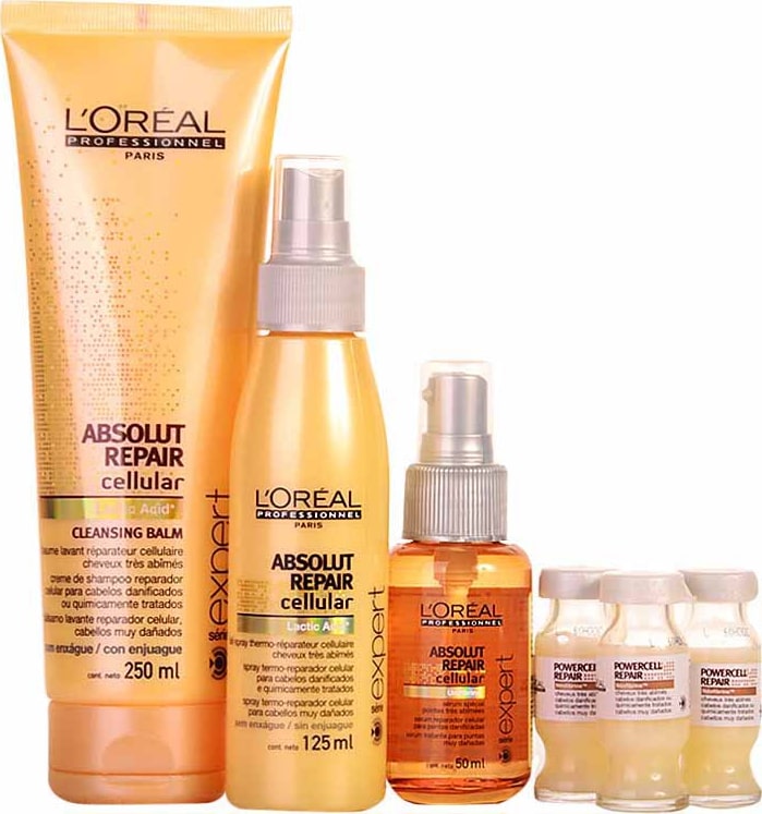 L'Oréal Professionnel Absolut Repair Cauterização Cellular a Frio Kit (4 Produtos)