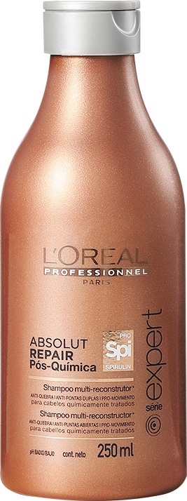 L'Oréal Professionnel Absolut Repair Pós-Química Multi-reconstrutor - Shampoo 250ml