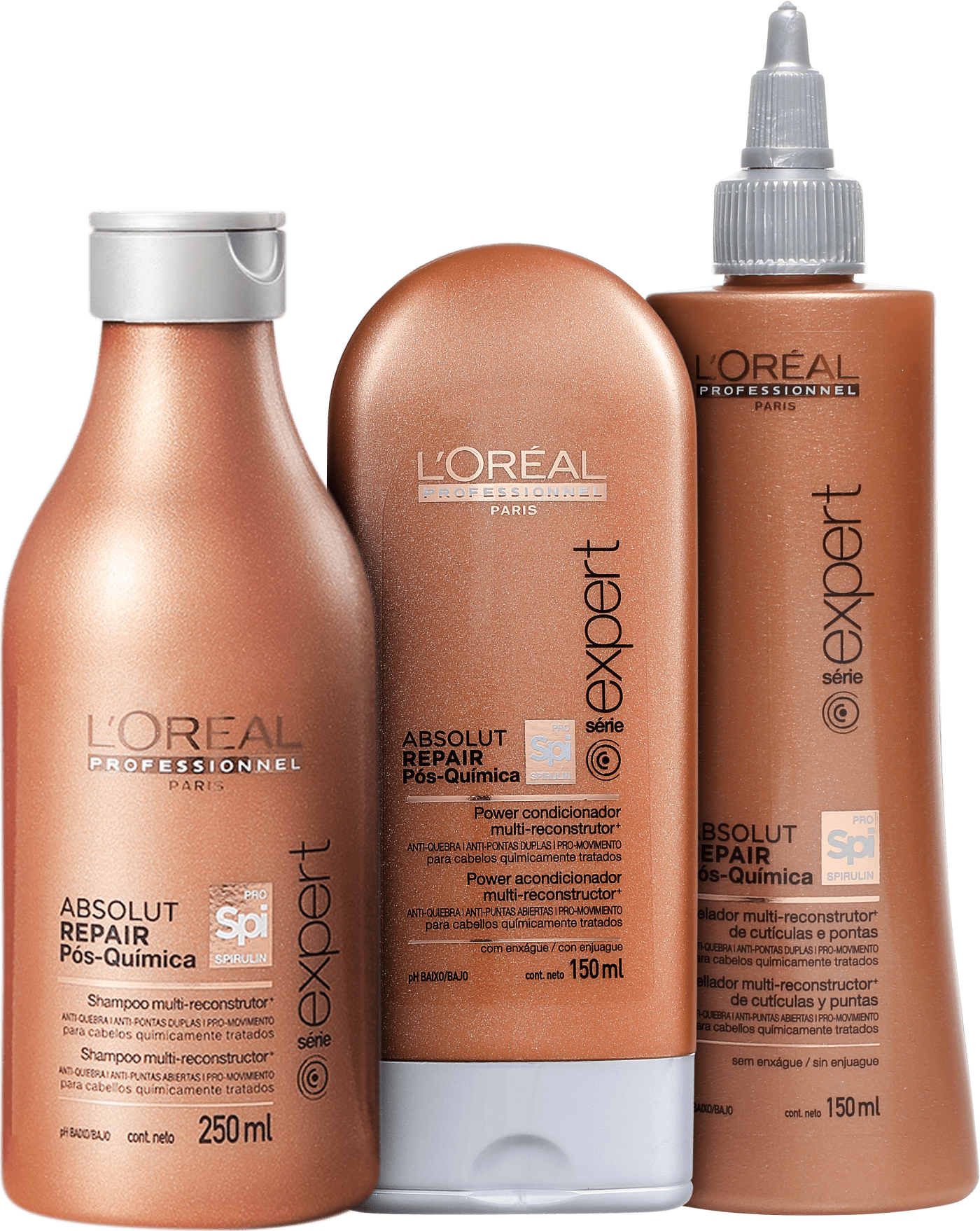 L'Oréal Professionnel Absolut Repair Pós-Química Reconstrução e Proteção Kit (3 Produtos)