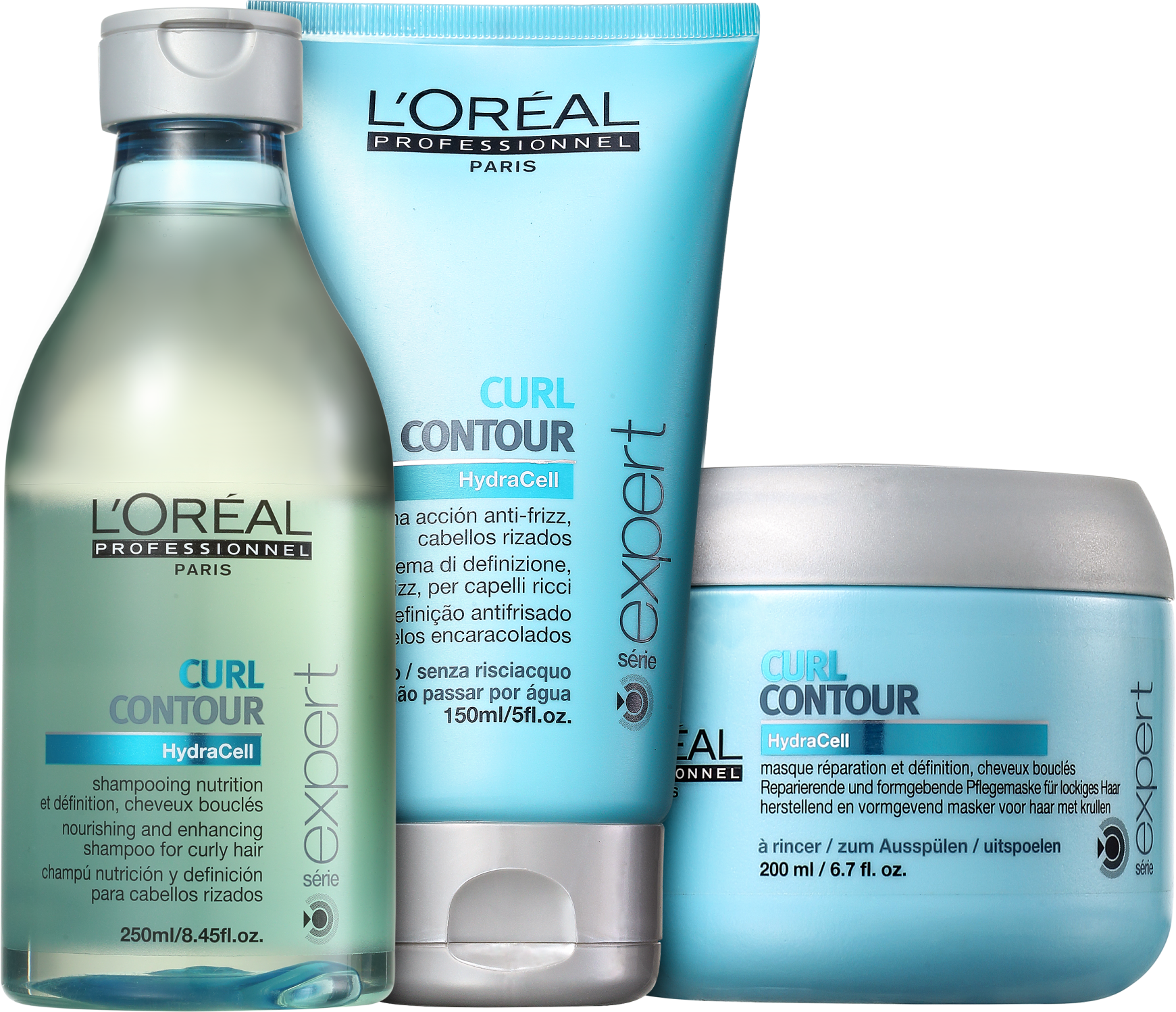 L’Oréal Professionnel Curl Contour Cachos Intensos Kit (3 Produtos)