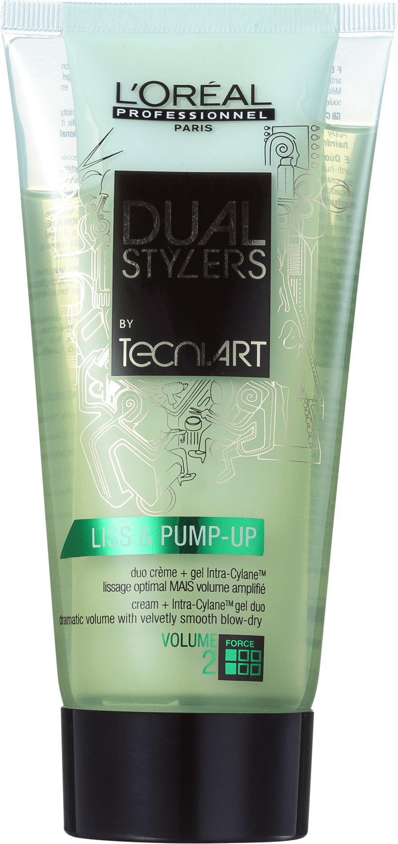L'Oréal Professionnel Dual Styler by Tecni.Art Liss & Pump-Up - Leave-in 2 em 1 150ml