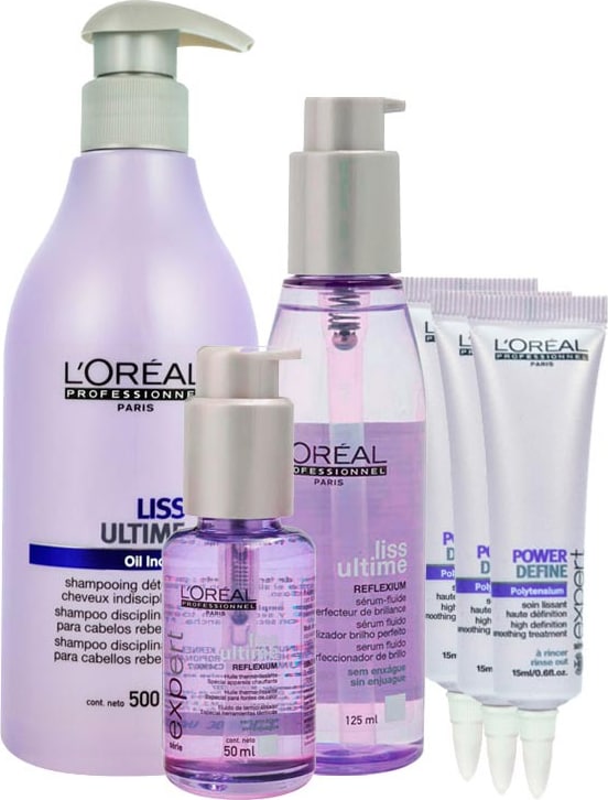 L'Oréal Professionnel Liss Ultime Kit Selagem Térmica (4 Produtos)