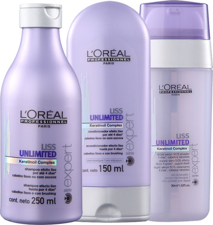 L'Oréal Professionnel Liss Unlimited Sos Kit (3 Produtos)
