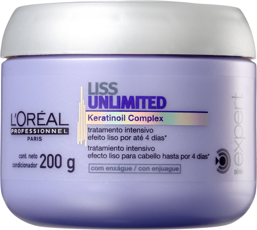 L'Oréal Professionnel Liss Unlimited Tratamento Intensivo - Máscara 200g