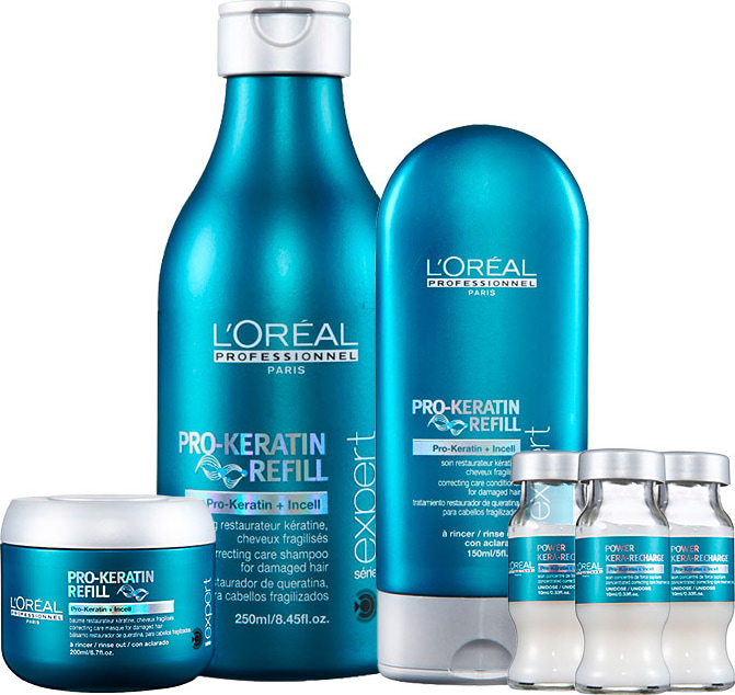 L'Oréal Professionnel Pro-Keratin Refill Nutrition Kit (4 Produtos)