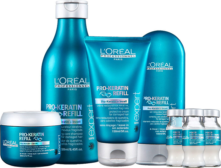 L'Oréal Professionnel Pro-Keratin Refill Power Treatment Kit (5 Produtos)