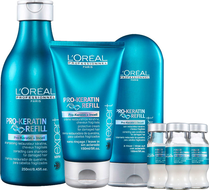 L'Oréal Professionnel Pro-Keratin Refill Restoration Kit (4 Produtos)