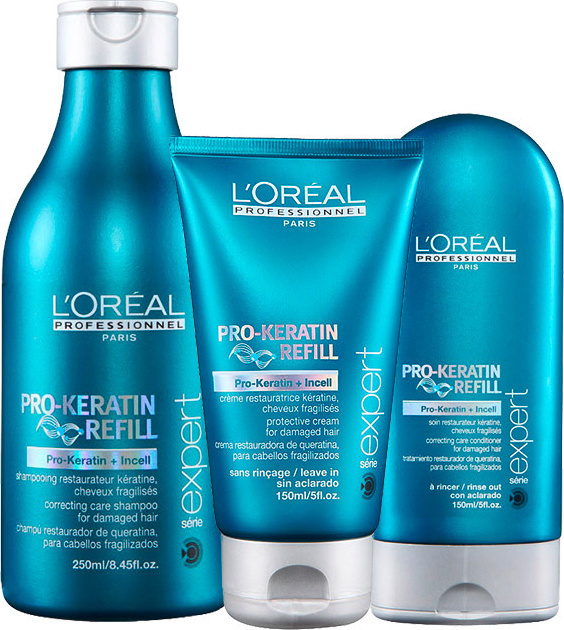 L'Oréal Professionnel Pro-Keratin Refill Thermo Protection Kit (3 Produtos)