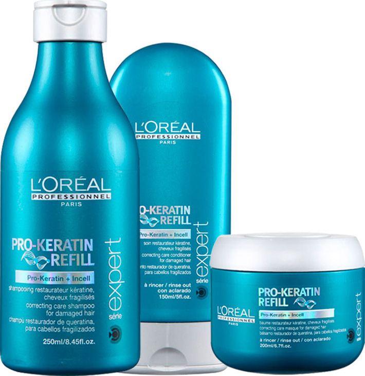 L'Oréal Professionnel Pro-Keratin Refill Trio Kit (3 Produtos)