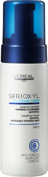 L'Oréal Professionnel SerioXYL GlucoBoost + Incell Traitement densifant Step 3 - Mousse 125ml