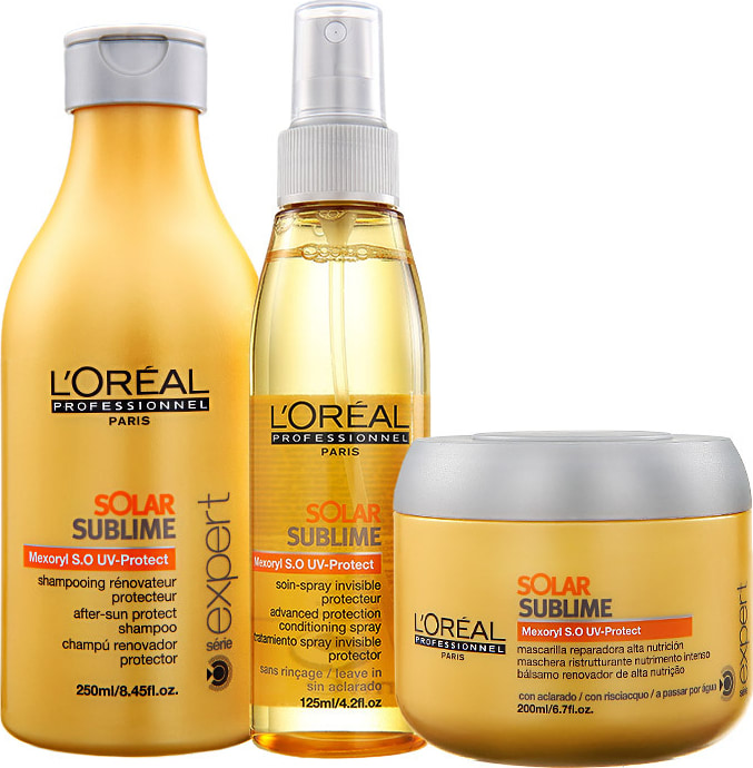 L'Oréal Professionnel Solar Sublime Uv Protection Kit (3 Produtos)