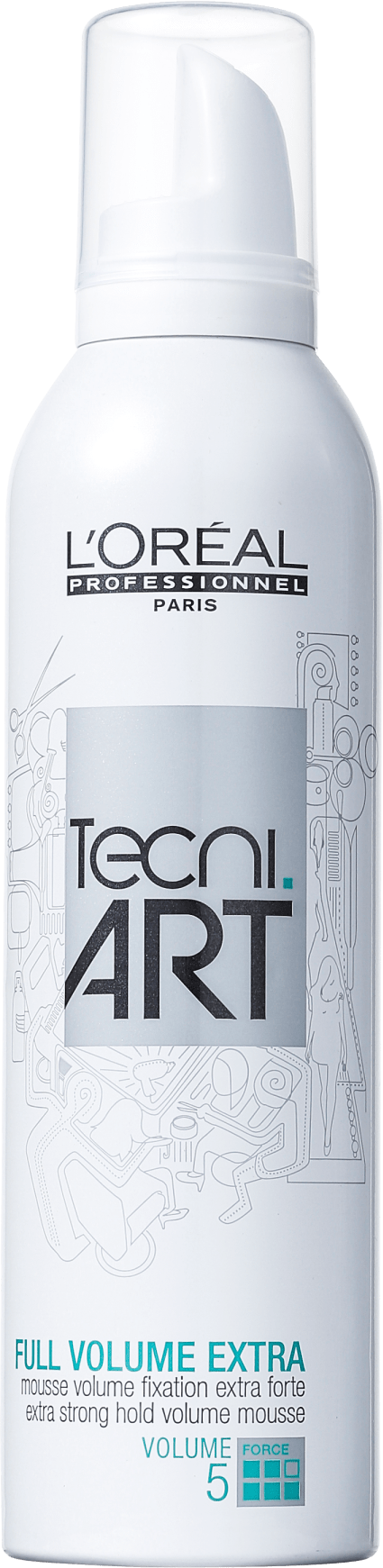 L'Oréal Professionnel Tecni Art Full Volume Extra Force 5 - Mousse Volumador 250ml