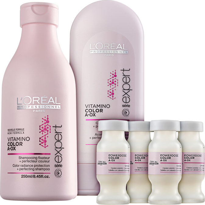 L'Oréal Professionnel Vitamino Color A.OX Protect Kit (3 Produtos)