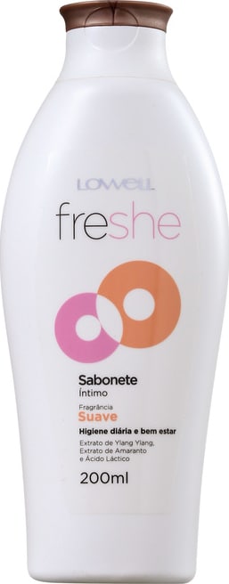 Lowell Freshe Suave - Sabonete Íntimo 200ml
