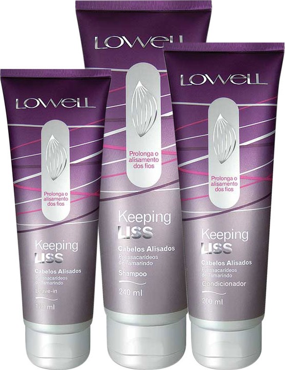 Lowell Keeping Liss Full Kit (3 Produtos)