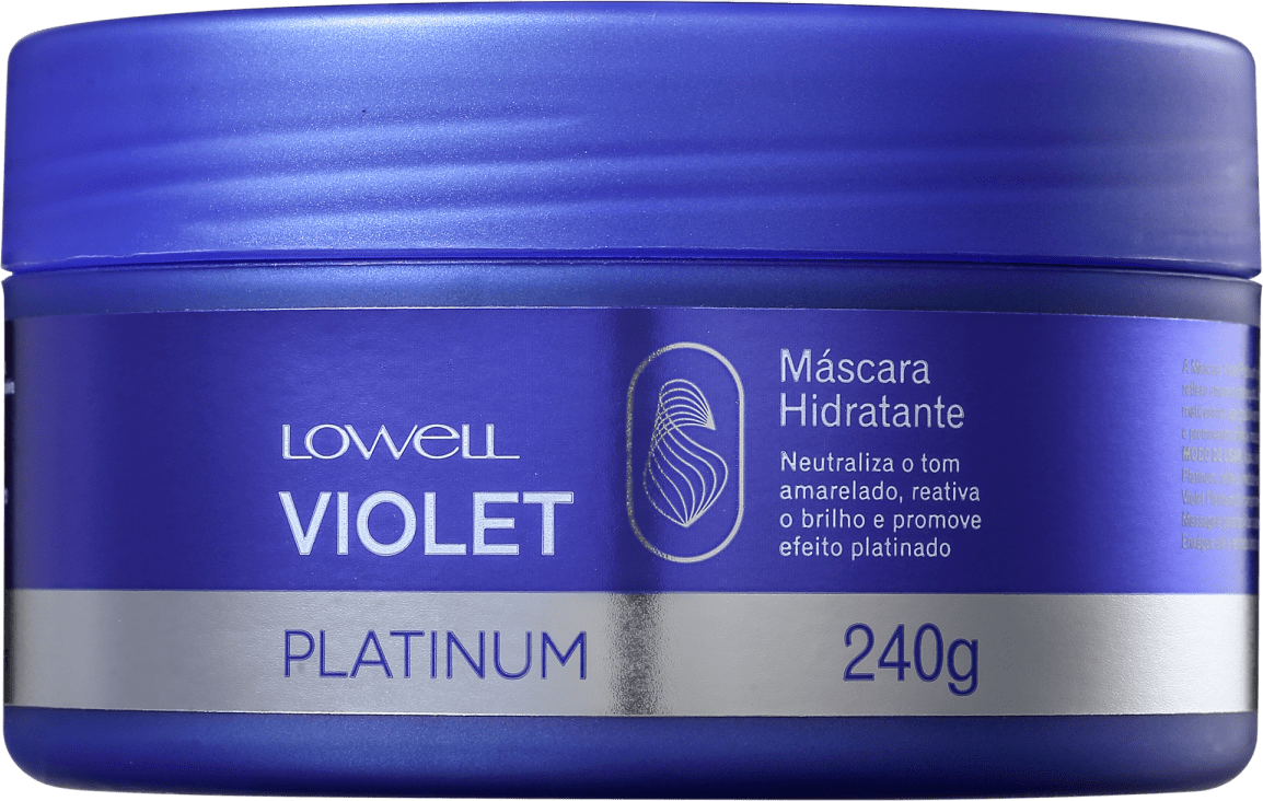 Lowell Violet Platinum - Máscara 240g