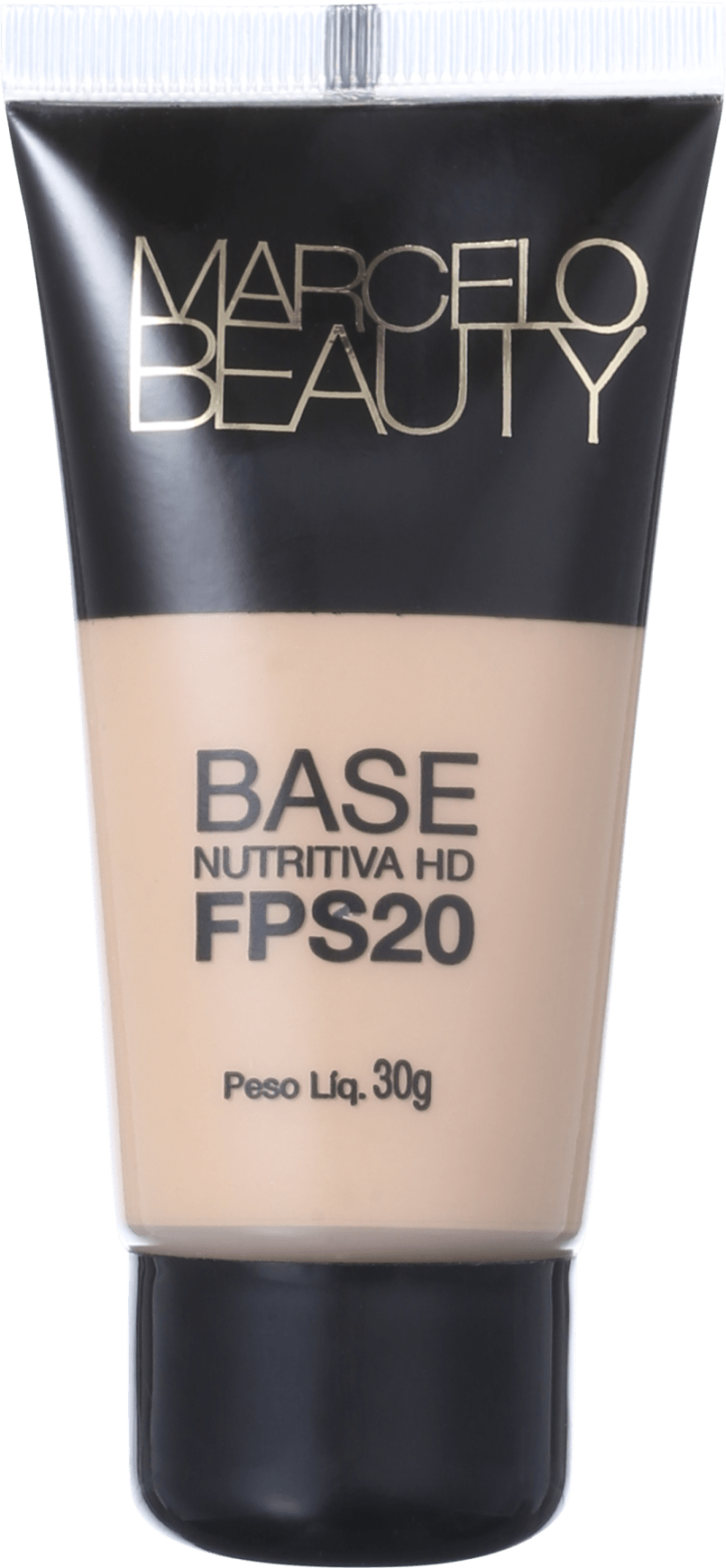 Marcelo Beauty Nutritiva HD FPS 20 Bege Natural - Base Líquida 30ml