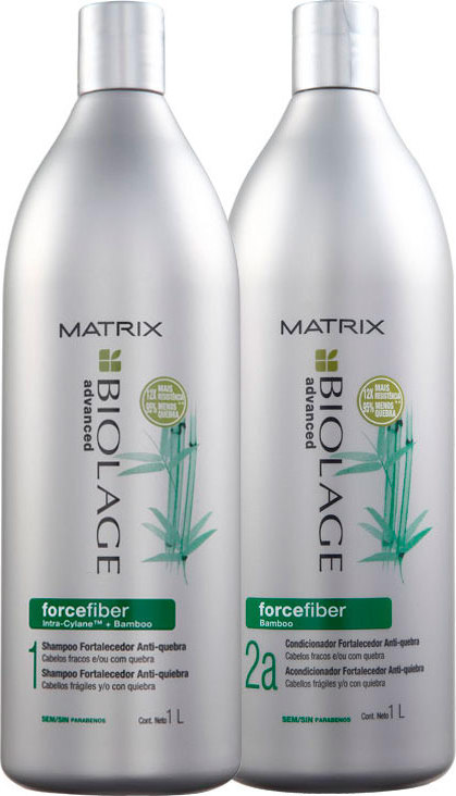Matrix Biolage Forcefiber Fortalecedor Anti-Quebra Duo Salon Kit (2 Produtos)