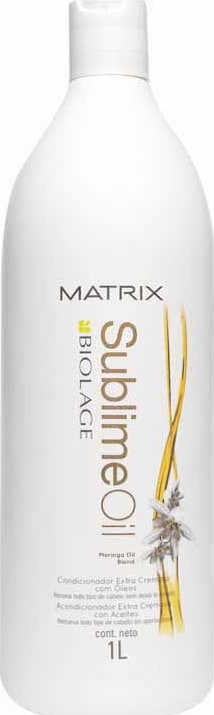 Matrix Biolage Sublime Oil Condicionador Extra Cremoso Com Óleos - Condicionador 1000ml