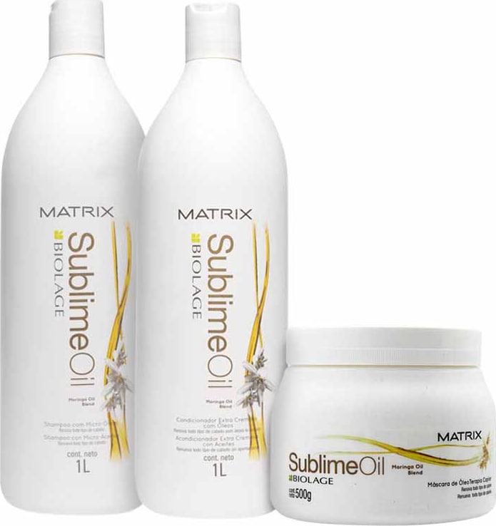 Matrix Biolage Sublime Oil Intense Salon Kit (3 Produtos)