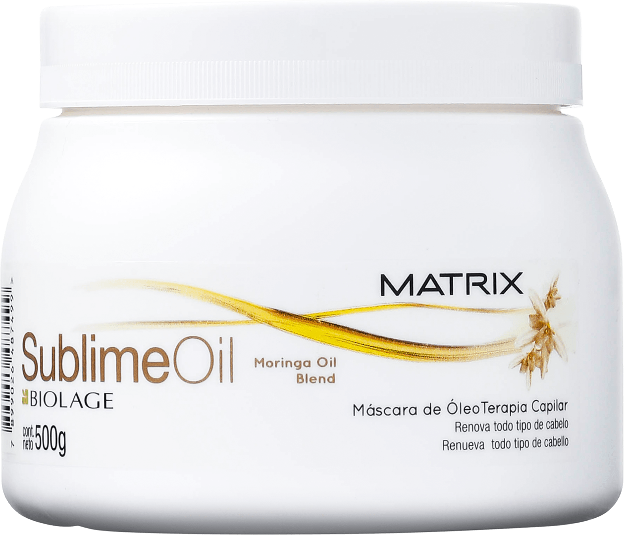 Matrix Biolage Sublime Oil Máscara de Óleo Terapia - Tratamento 500g