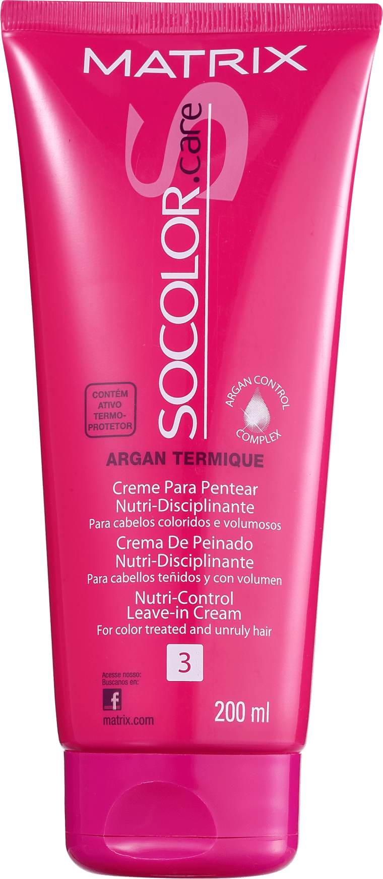 Matrix Socolor.Care Argan Termique - Creme para Pentear 200ml