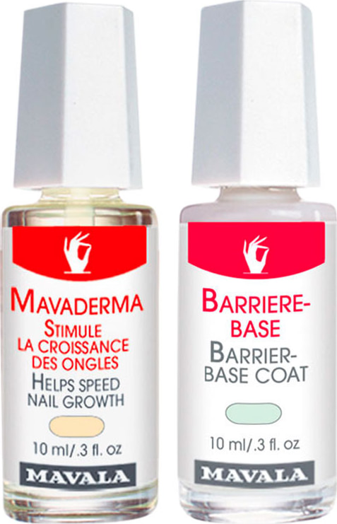 Kit Mavala Mavaderma & Base Coat - Base 10ml + Fortificante 10ml